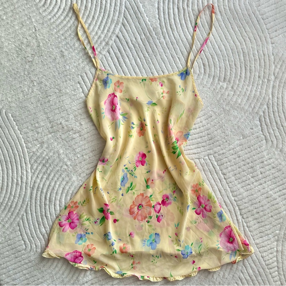 ✖️sold✖️Vintage Victoria’s Secret Floral Slip Dress and Robe - Picture 4 of 11
